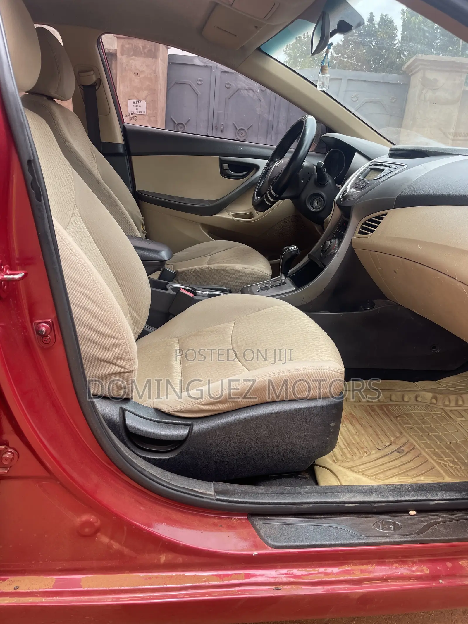 Hyundai Elantra 2013 Red