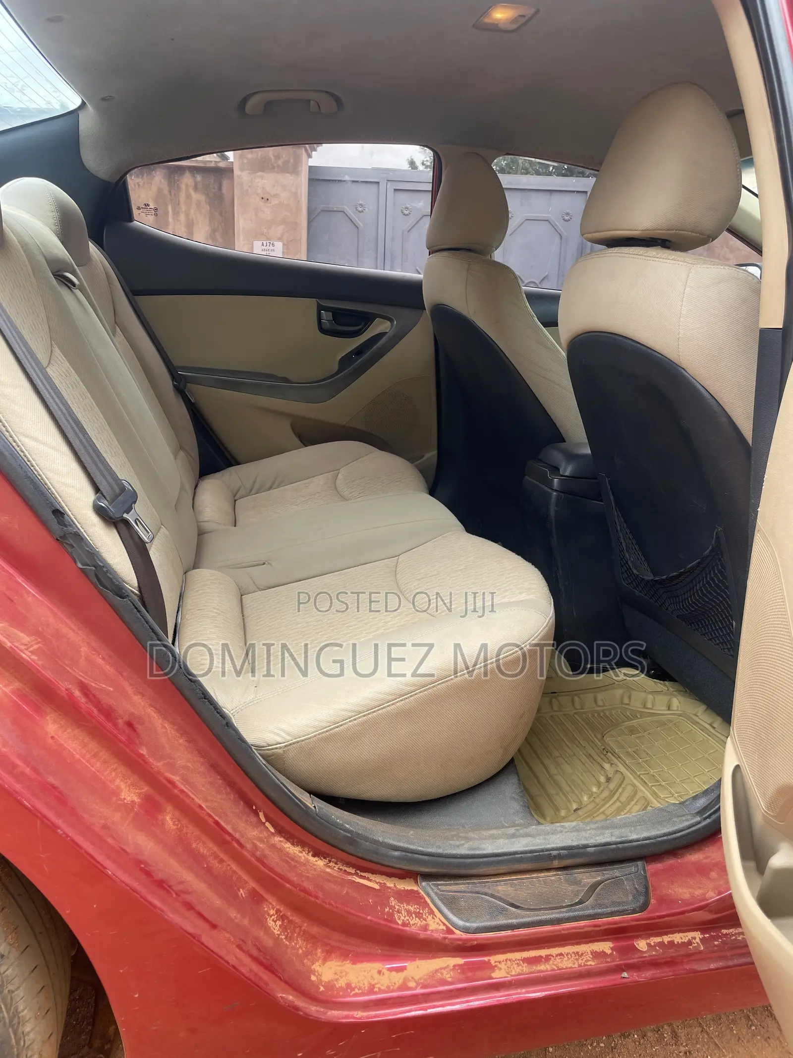 Hyundai Elantra 2013 Red