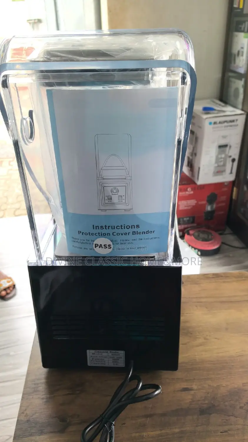 Wantjoin Professional Grade - Soundproof Quiet Commercial Blenders