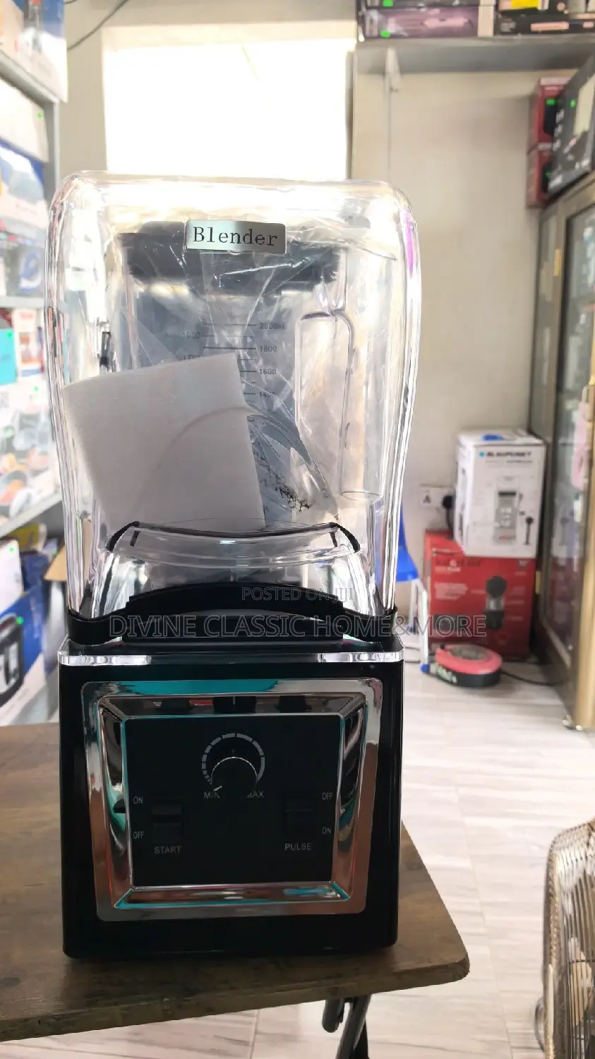 Wantjoin Professional Grade - Soundproof Quiet Commercial Blenders