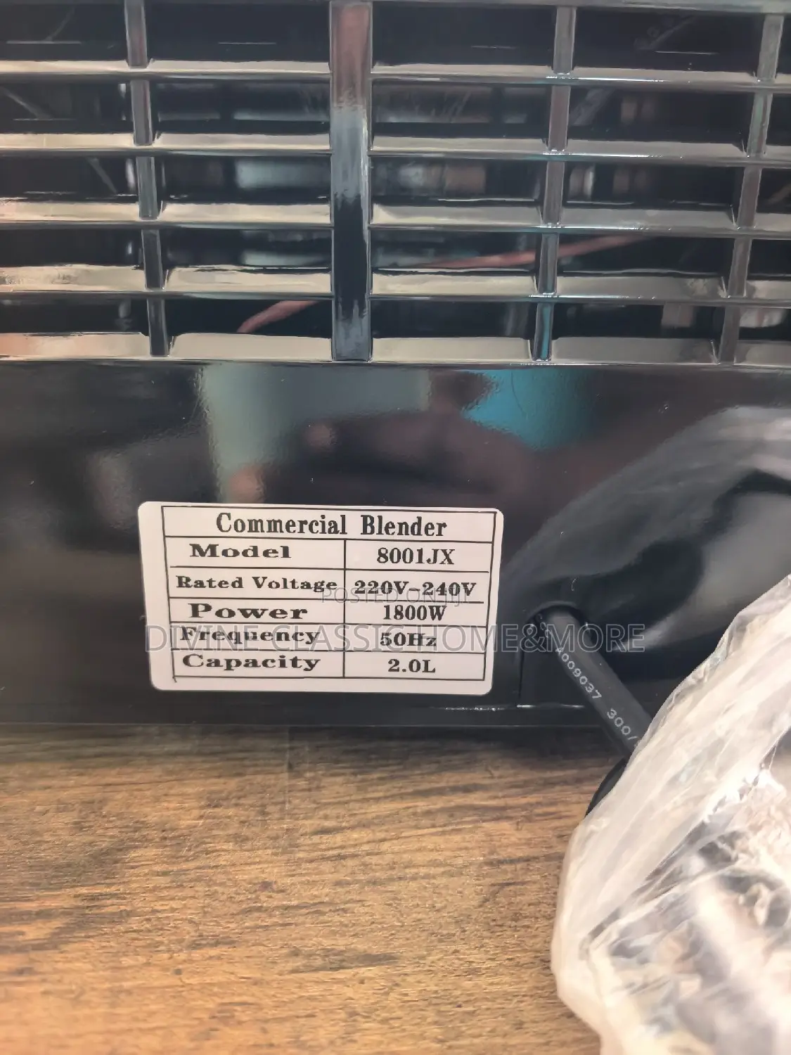 Wantjoin Professional Grade - Soundproof Quiet Commercial Blenders
