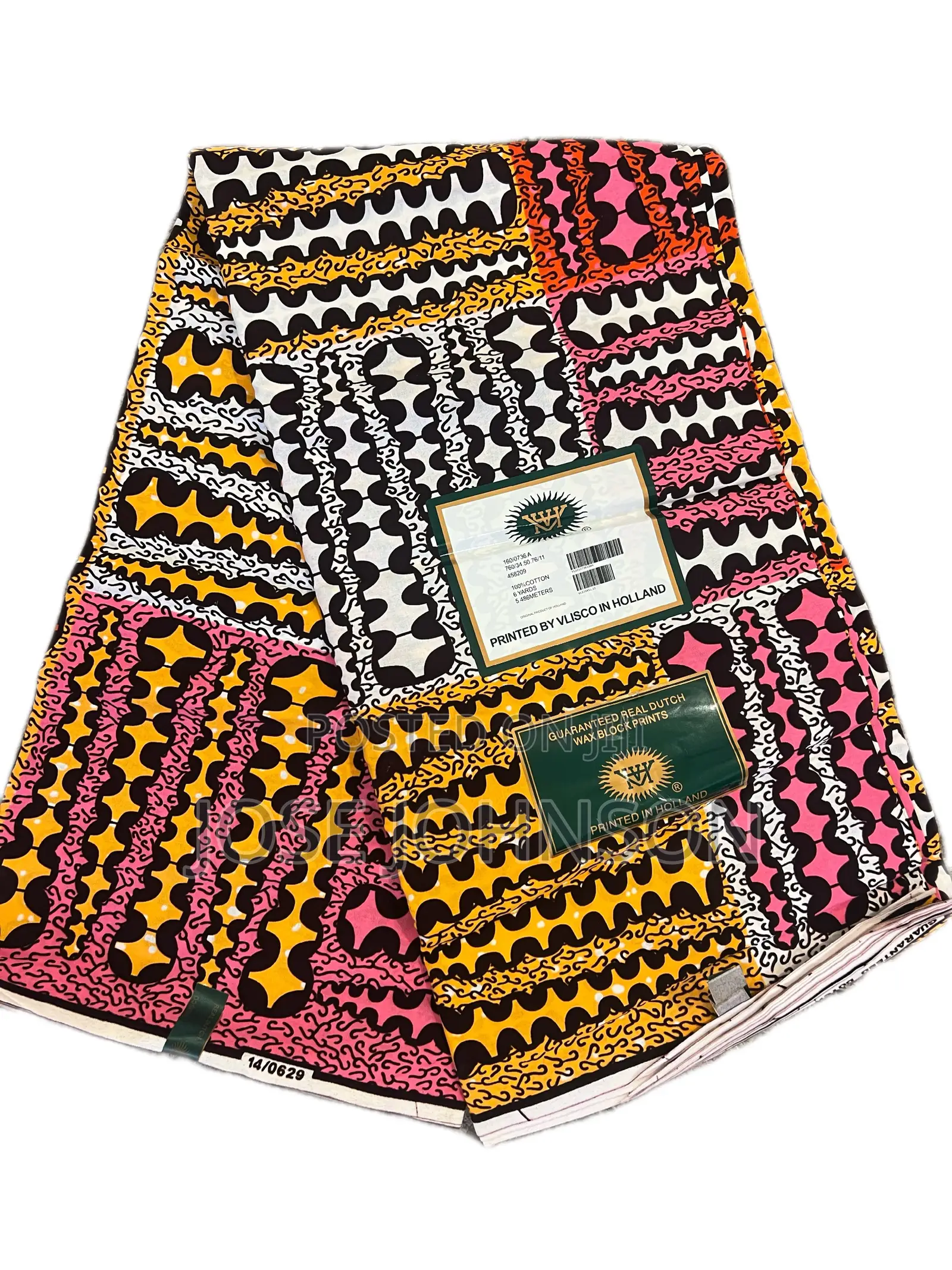 Holland Vlisco Premium Quality Cotton Cloth