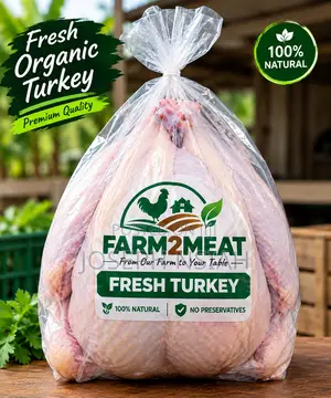 Fresh Organic Turkey Meat Dressed