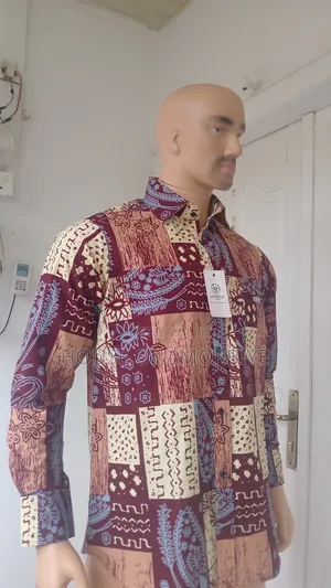 African Print Ready to Wear Men's Shirt