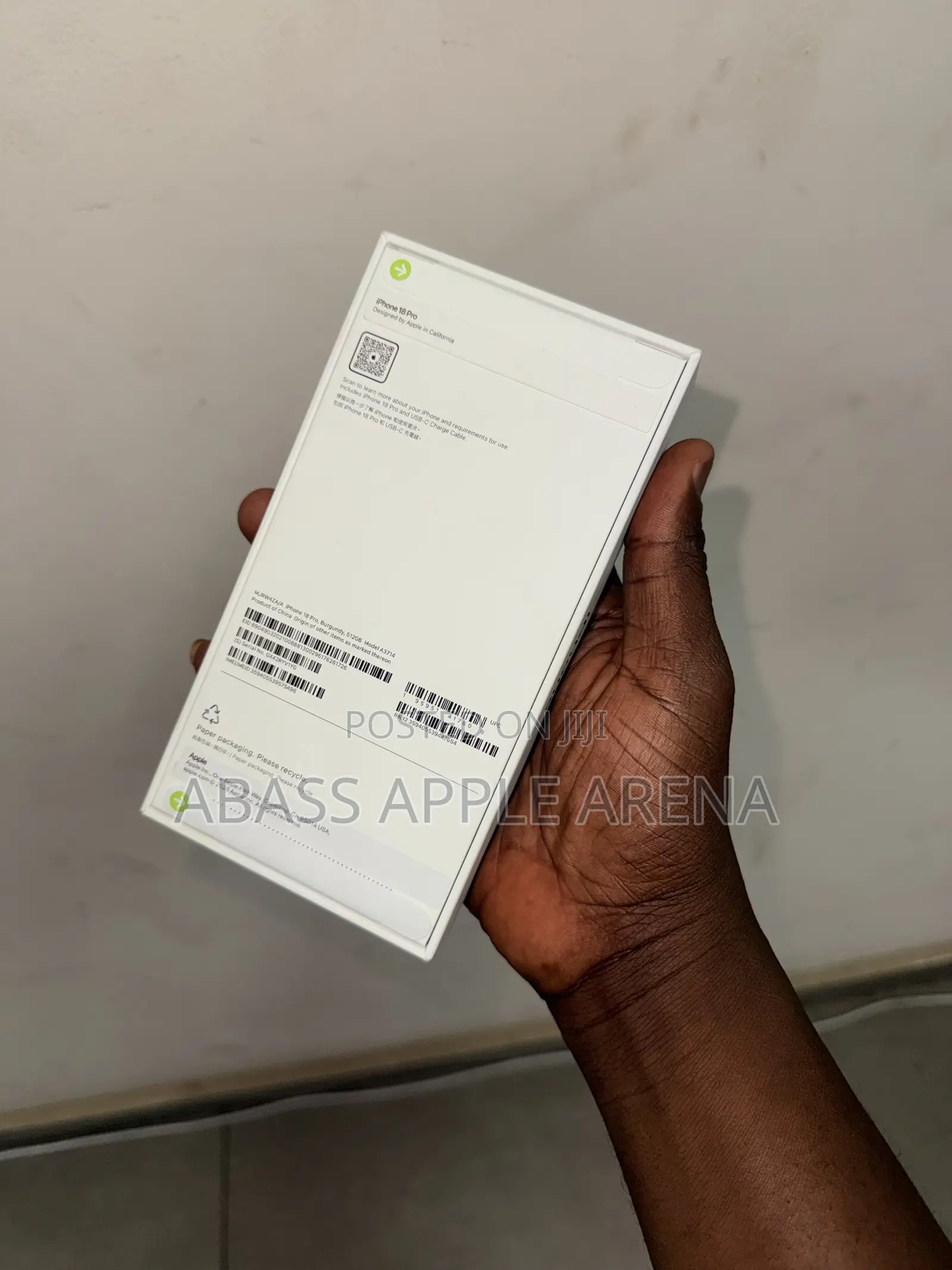 New Apple iPhone 18 Pro 256 GB Red