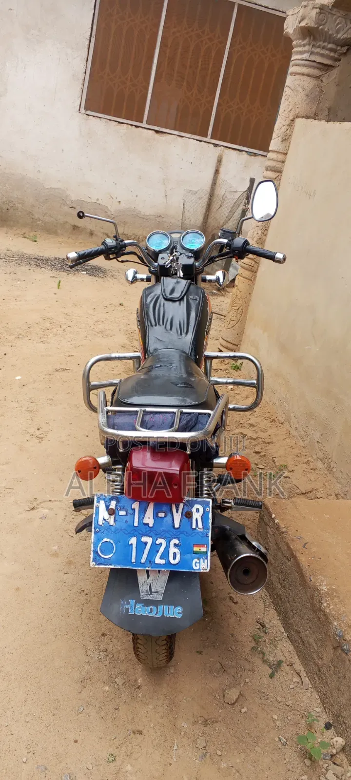 Haojue HJ125-8K 2014 Red