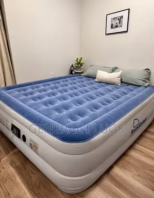 Self Inflating Original Double Size Air Mattress Plus Free 2 Pillows