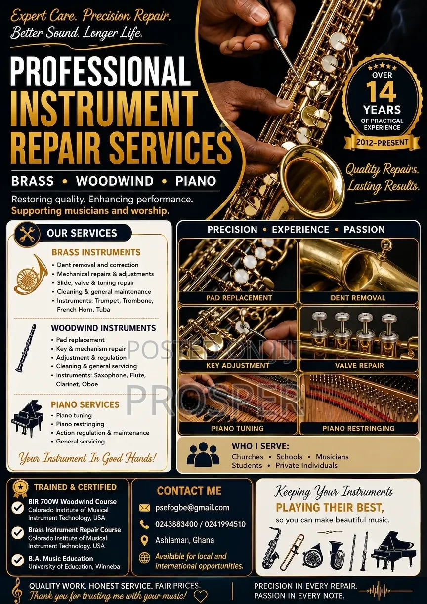 Instrument Repairs