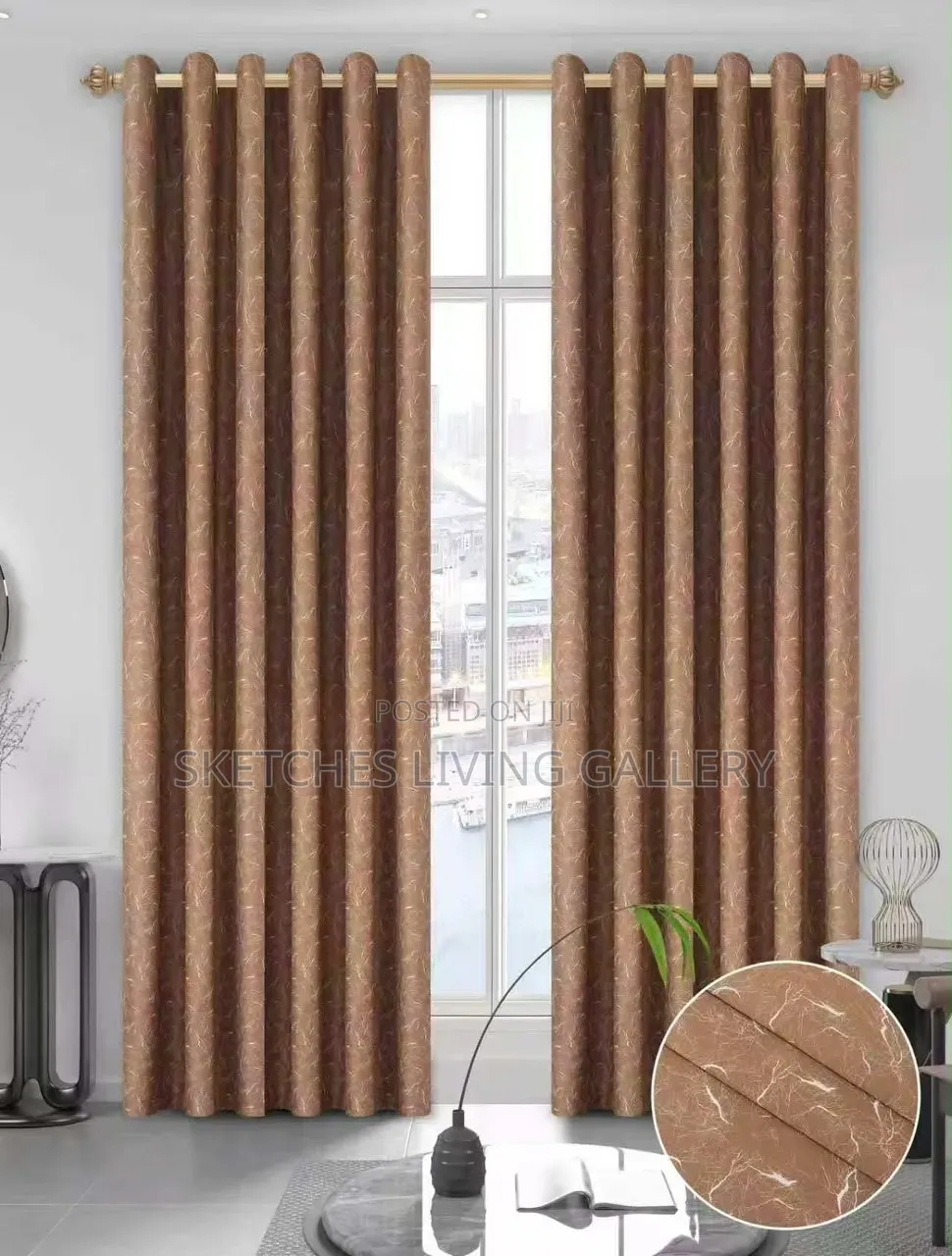 2-Piece Premium Blackout Curtains Set