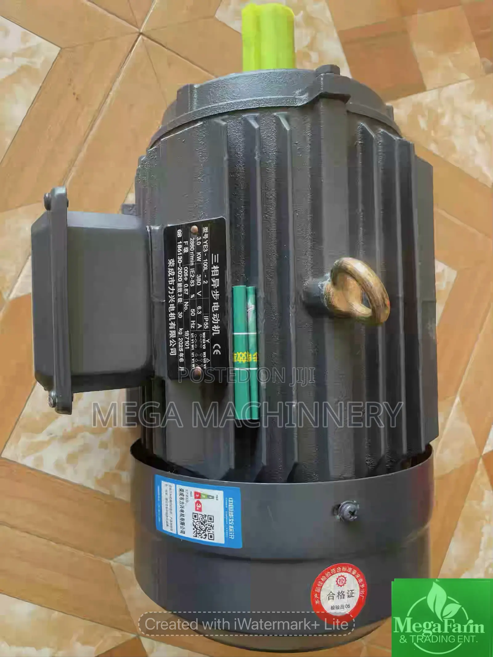 Motors for Block Machine