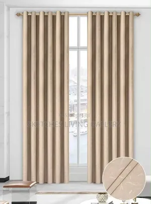 2 Pairs Stylish Blackout Curtains