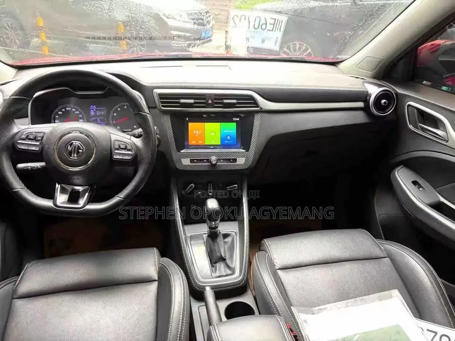 MG ZS 2017 Red