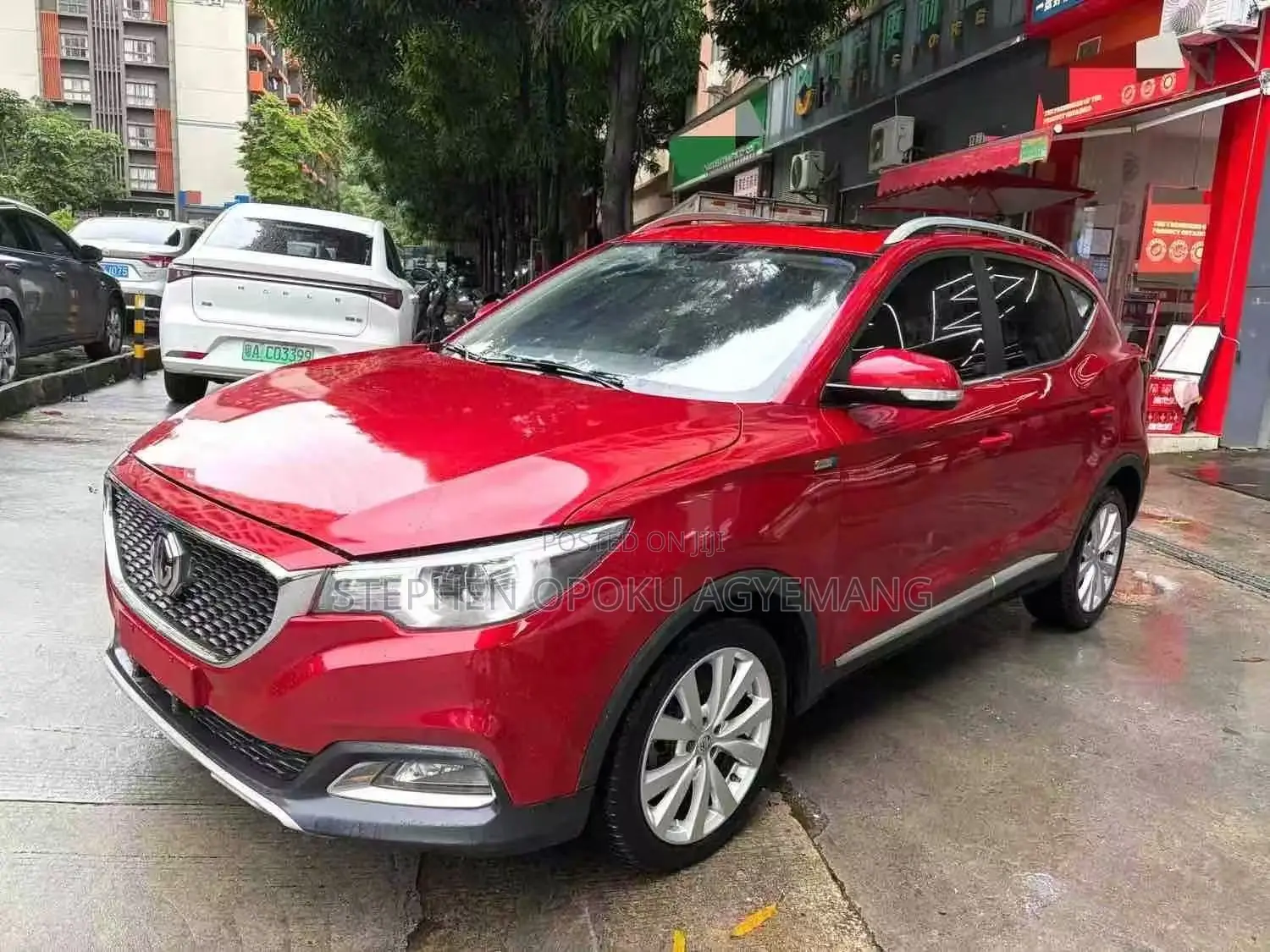 MG ZS 2017 Red