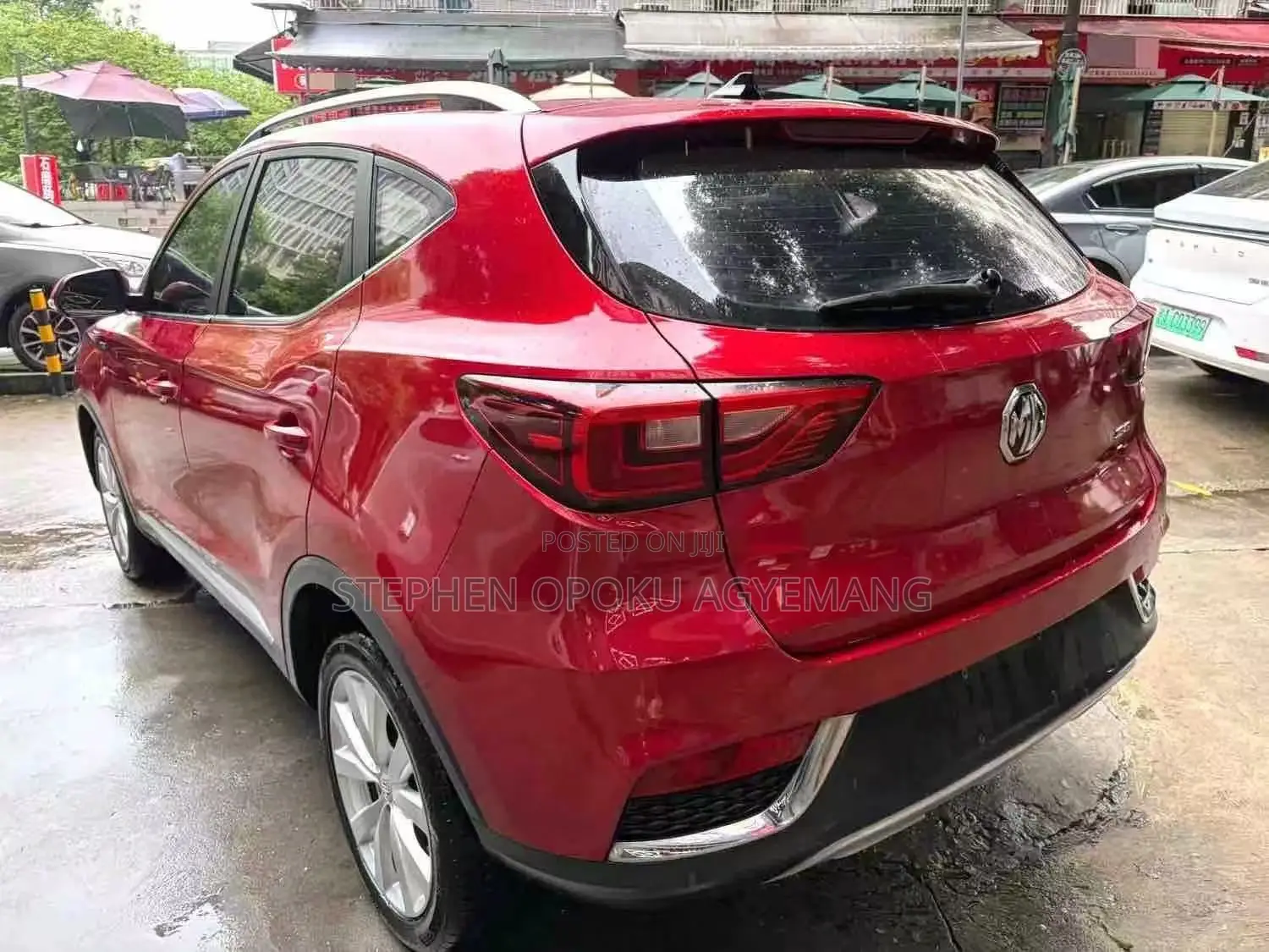 MG ZS 2017 Red