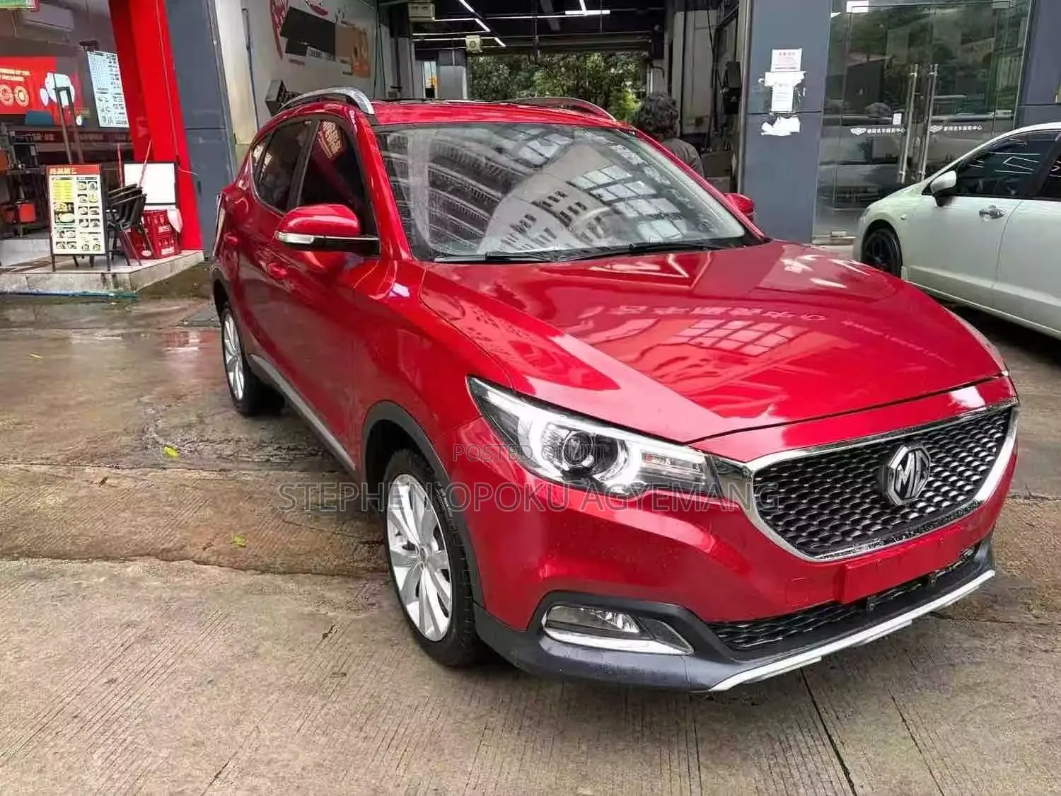 MG ZS 2017 Red