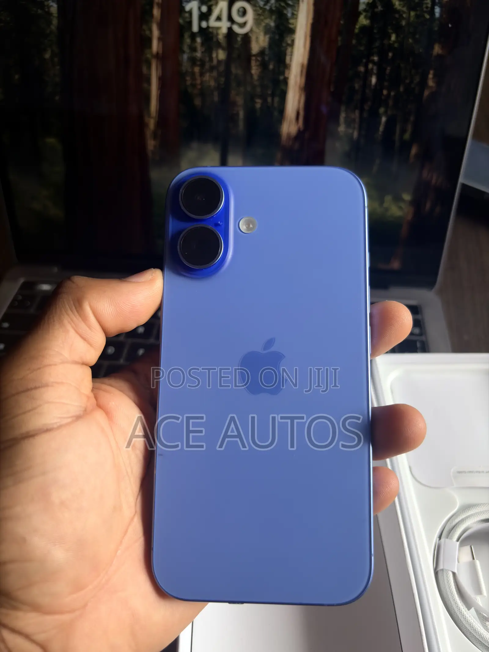 New Apple iPhone 16 128 GB Blue