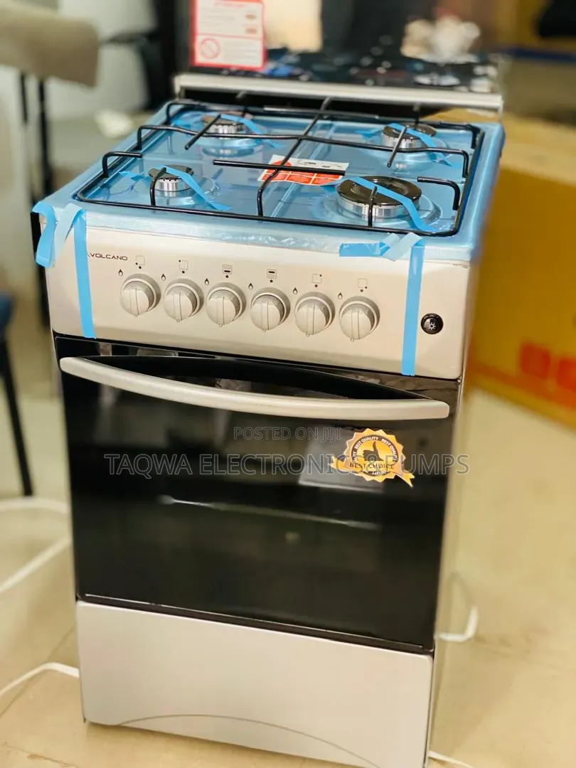 Level Up With Volcano 4 Burner 50x50 Gas Cooker