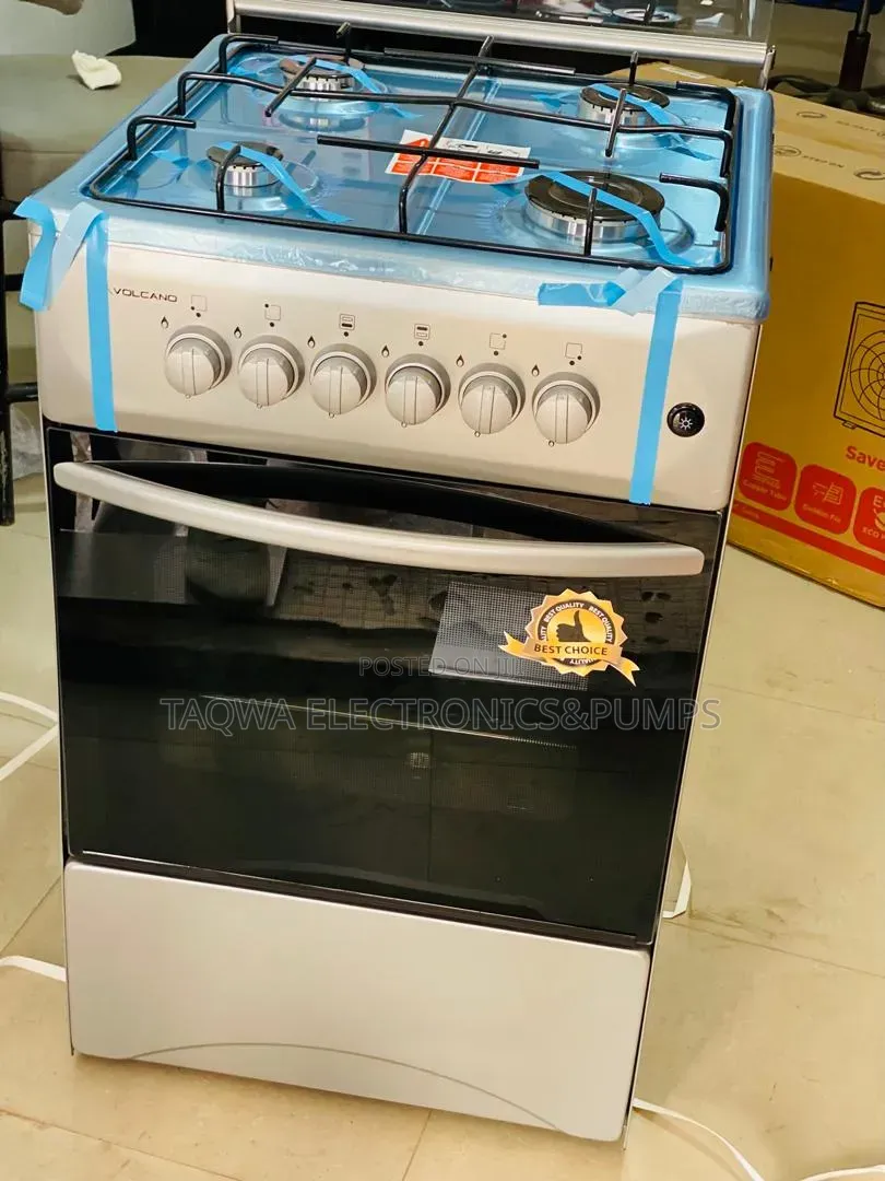 Compact Volcano 4 Burner Gas Cooker