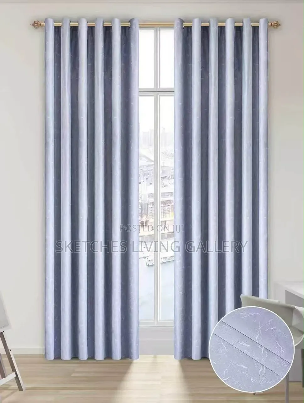 Block Out in Style With Our 2-Pair Curtains
