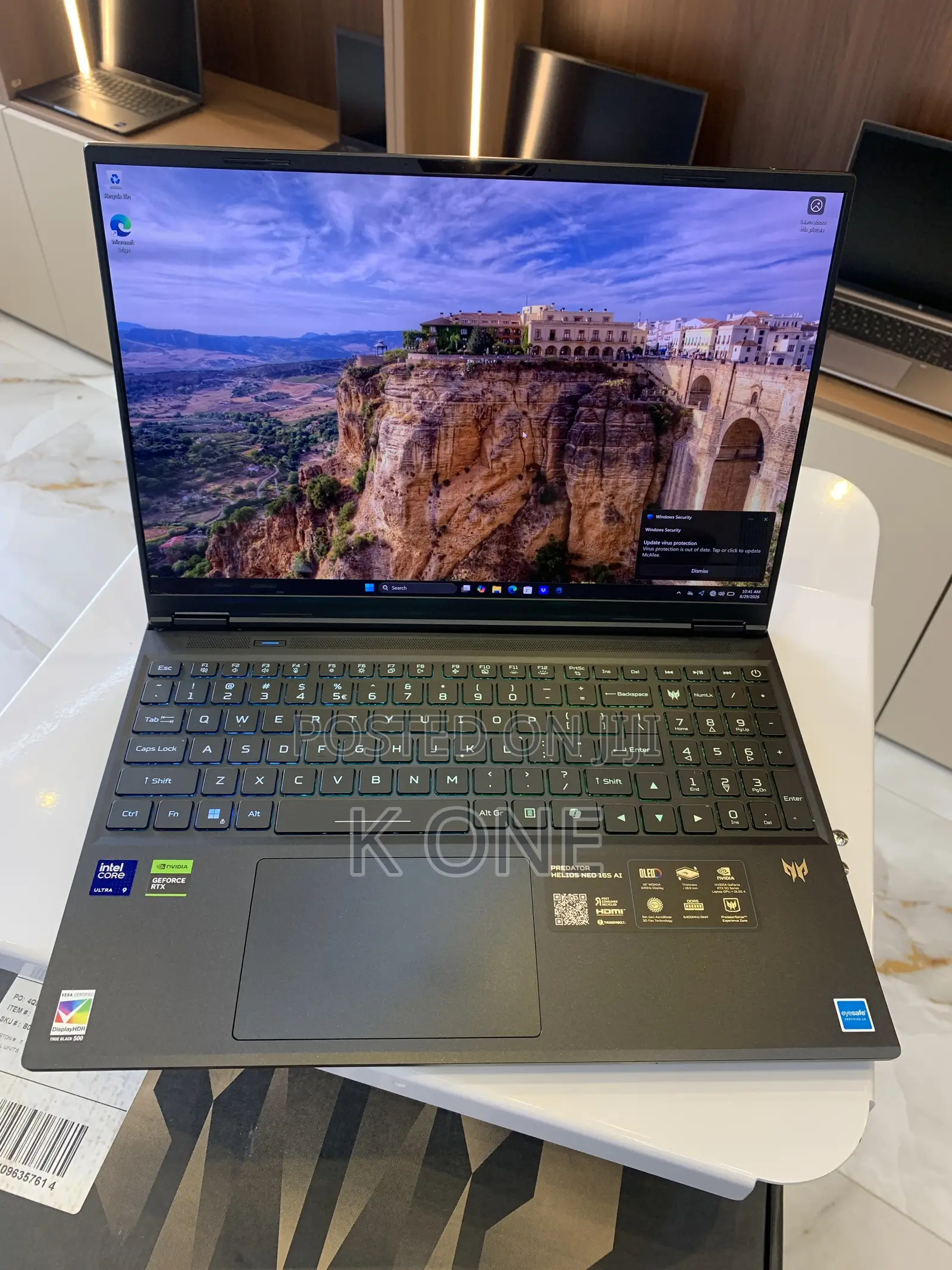 Laptop Acer Predator Helios Neo 16 16GB Intel Core i9 SSD 1T
