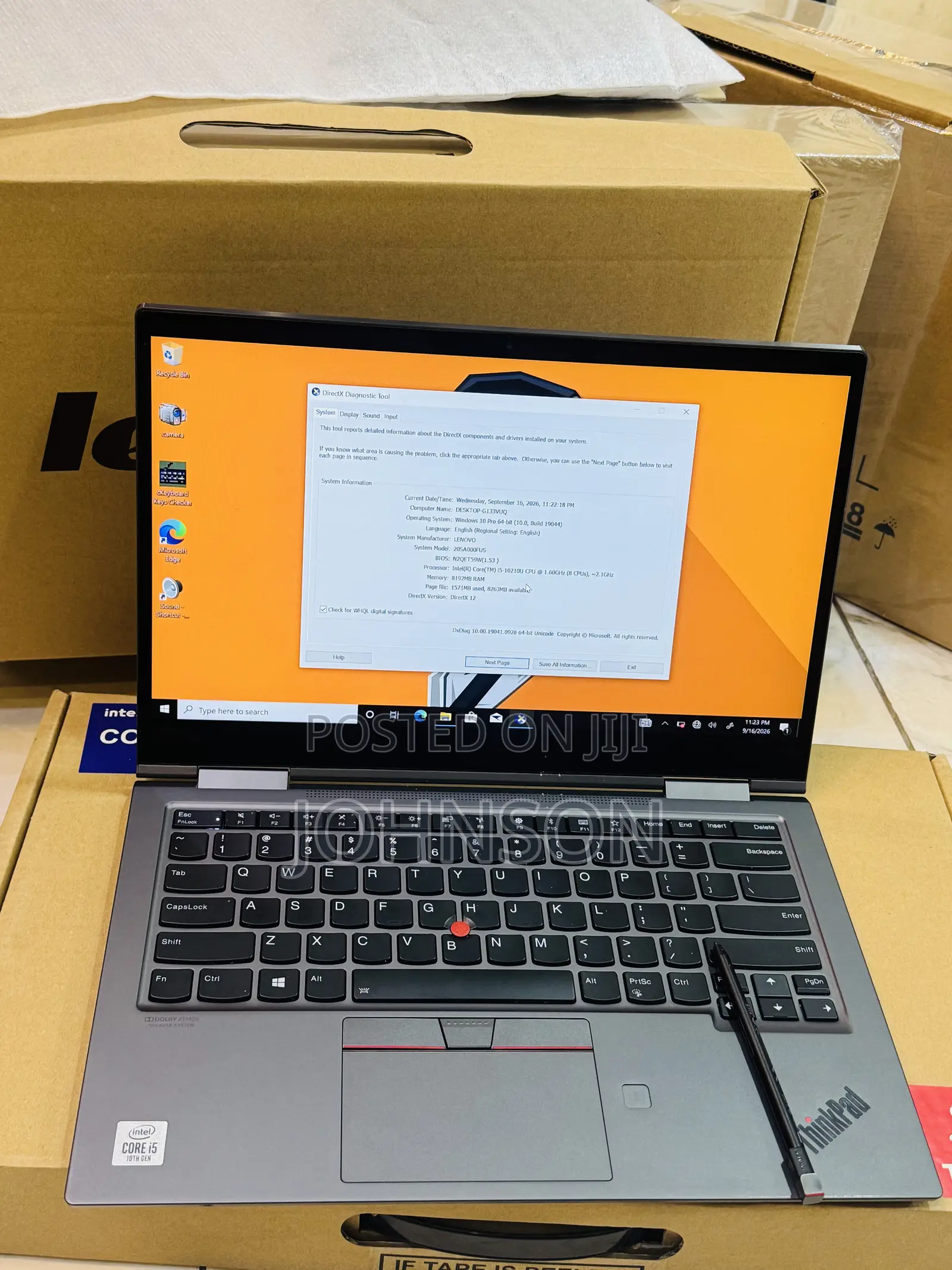 Laptop Lenovo ThinkPad X1 Yoga 8GB Intel Core i5 SSD 256GB
