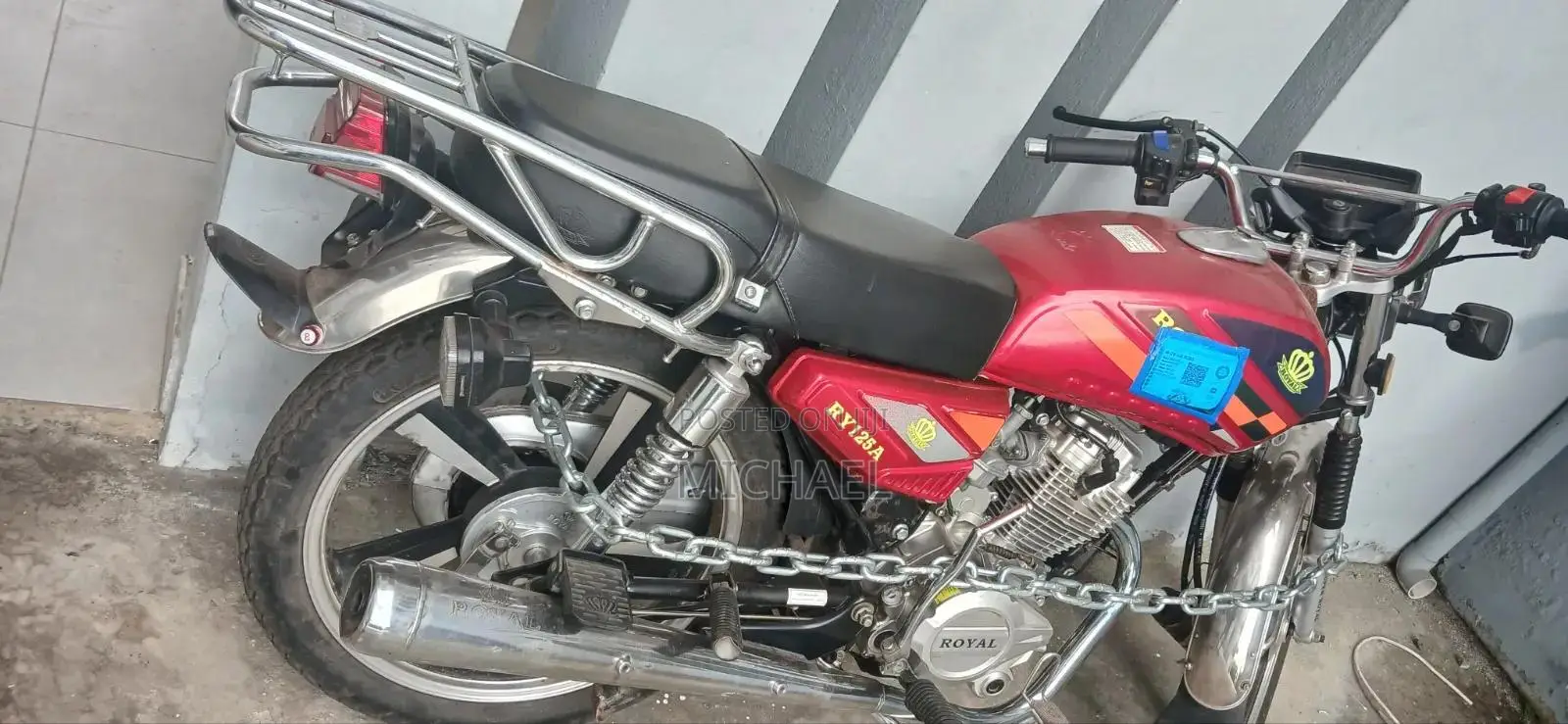 Royal RY125 2025 Red