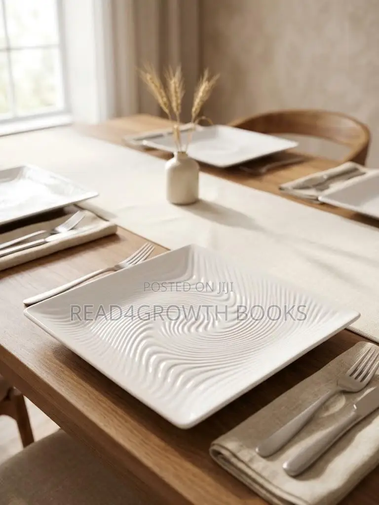 Melamine Ware White Square Plate