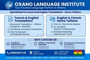 Language Courses and Translations -French and English