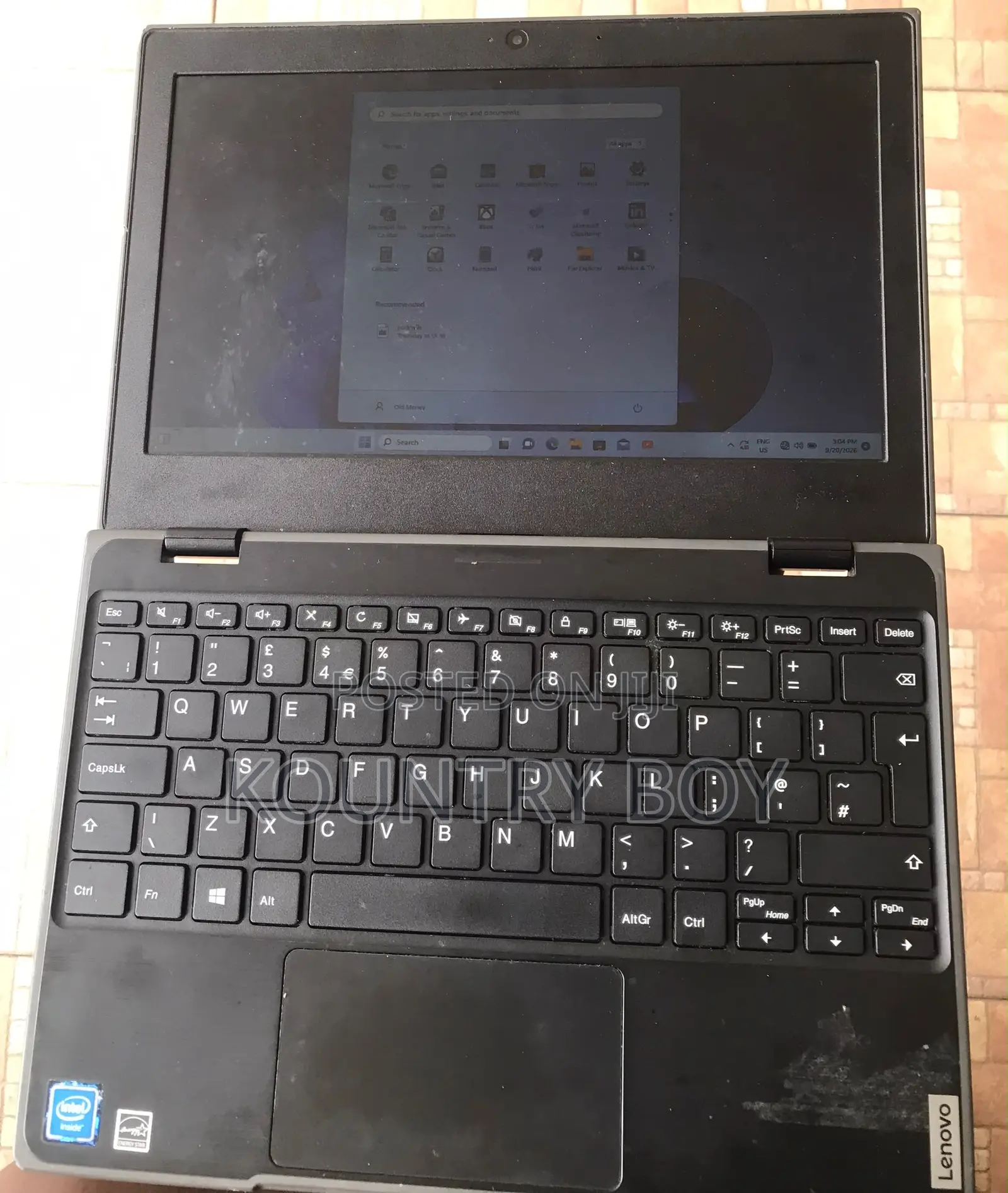 Laptop Lenovo 100e 4GB Intel SSD 60GB