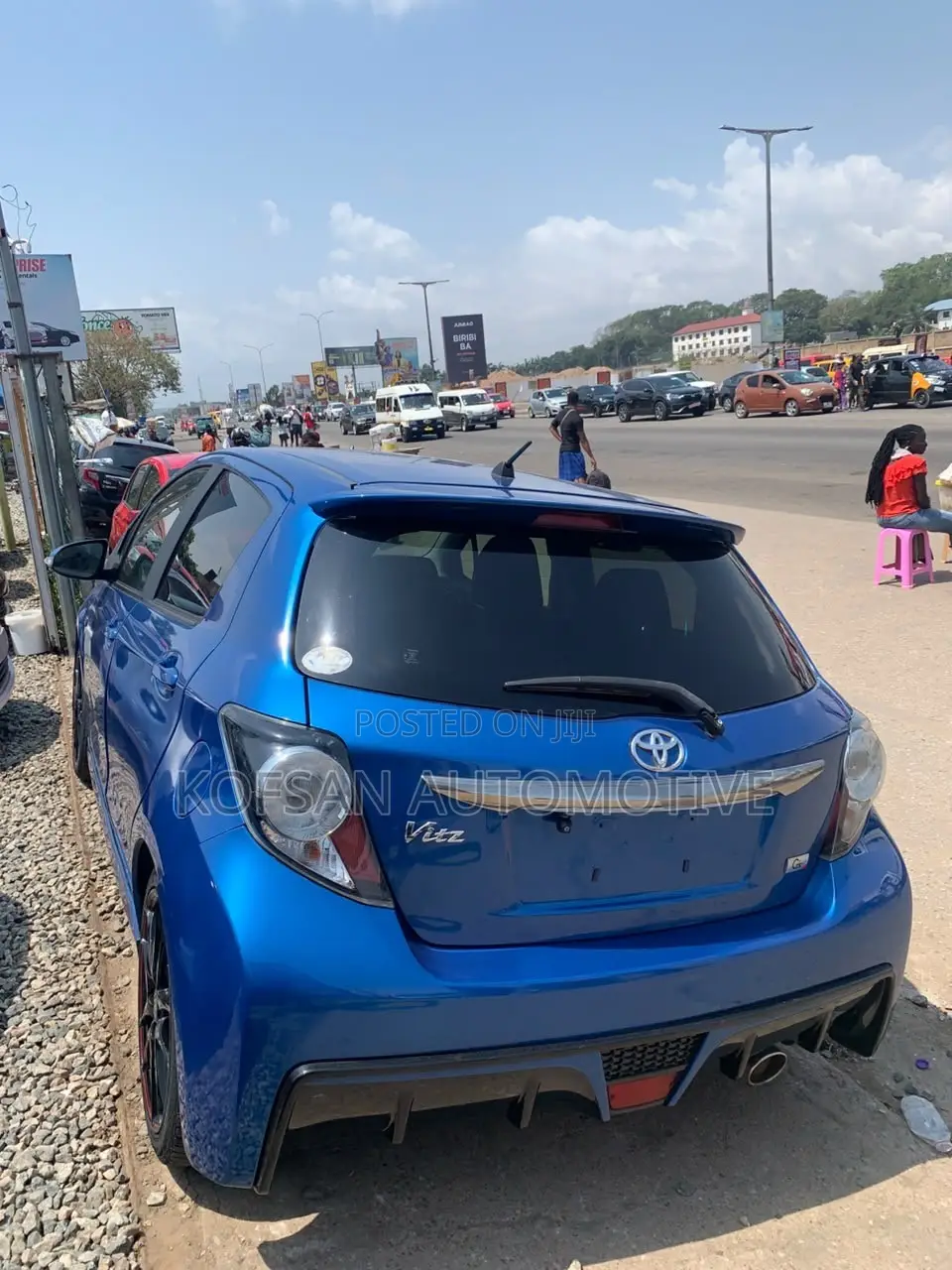 Toyota Vitz 2014 Blue