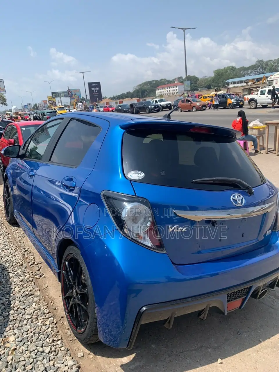Toyota Vitz 2014 Blue