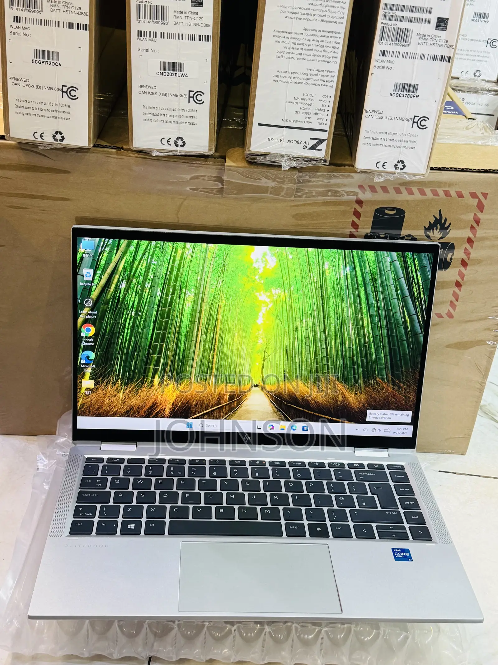 Laptop HP EliteBook 1040 G8 16GB Intel Core i7 SSD 512GB
