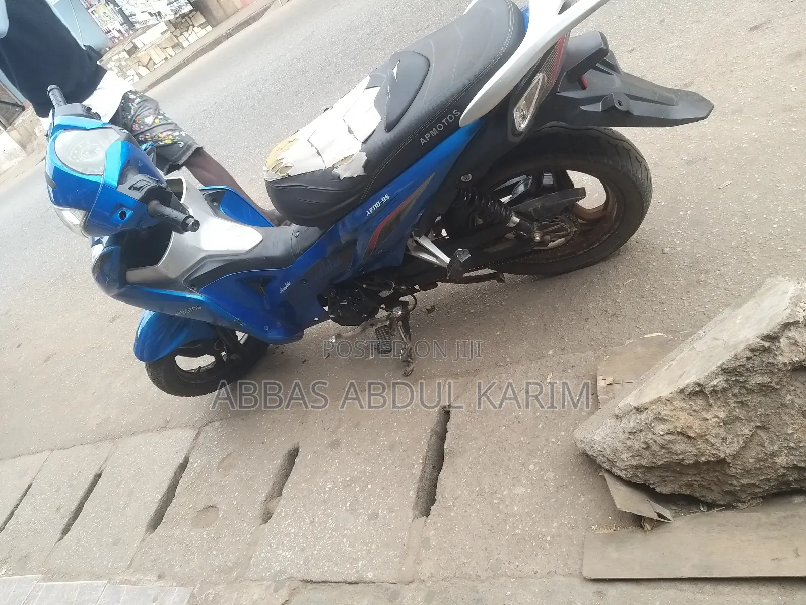 Motorcycle 2021 Blue