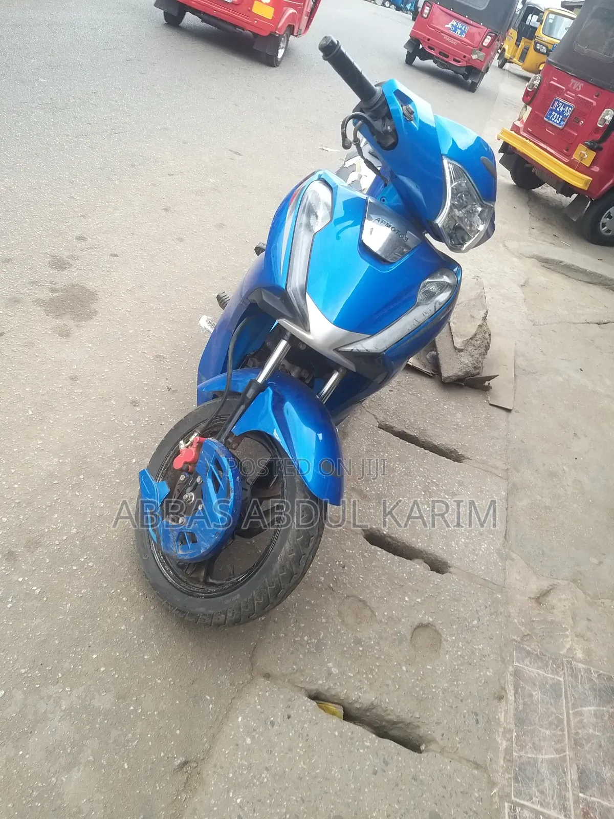 Motorcycle 2021 Blue