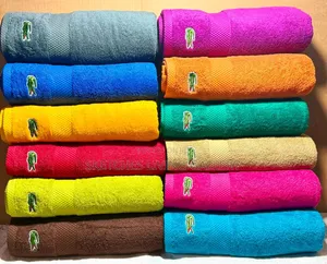 Soft Heavy Quality Towels.