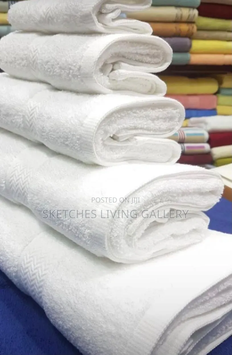 Soft Heavy Quality Towels.