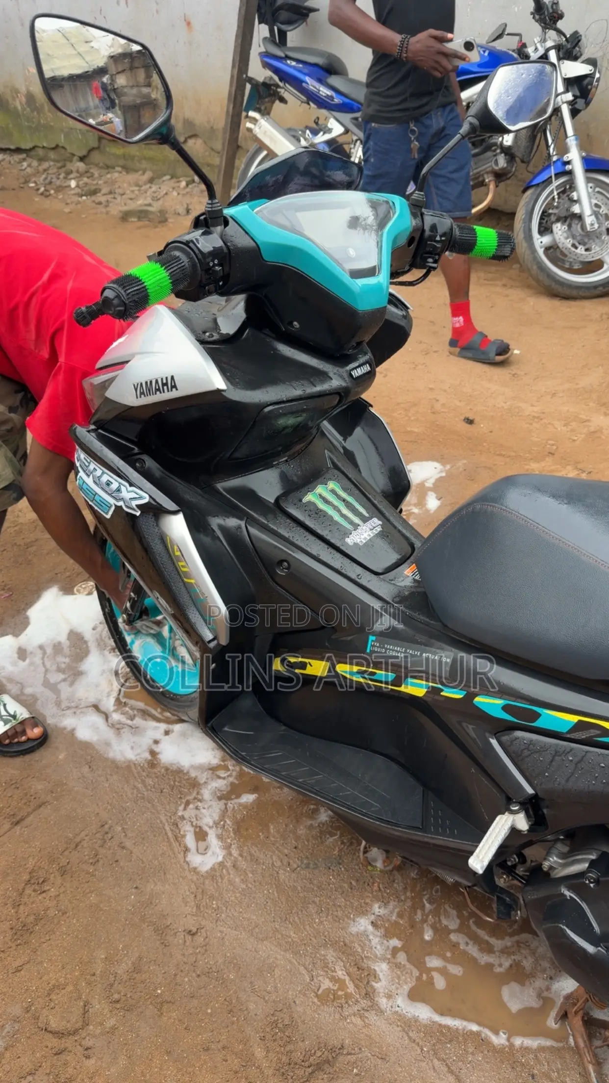 Yamaha Aerox 2024 Green