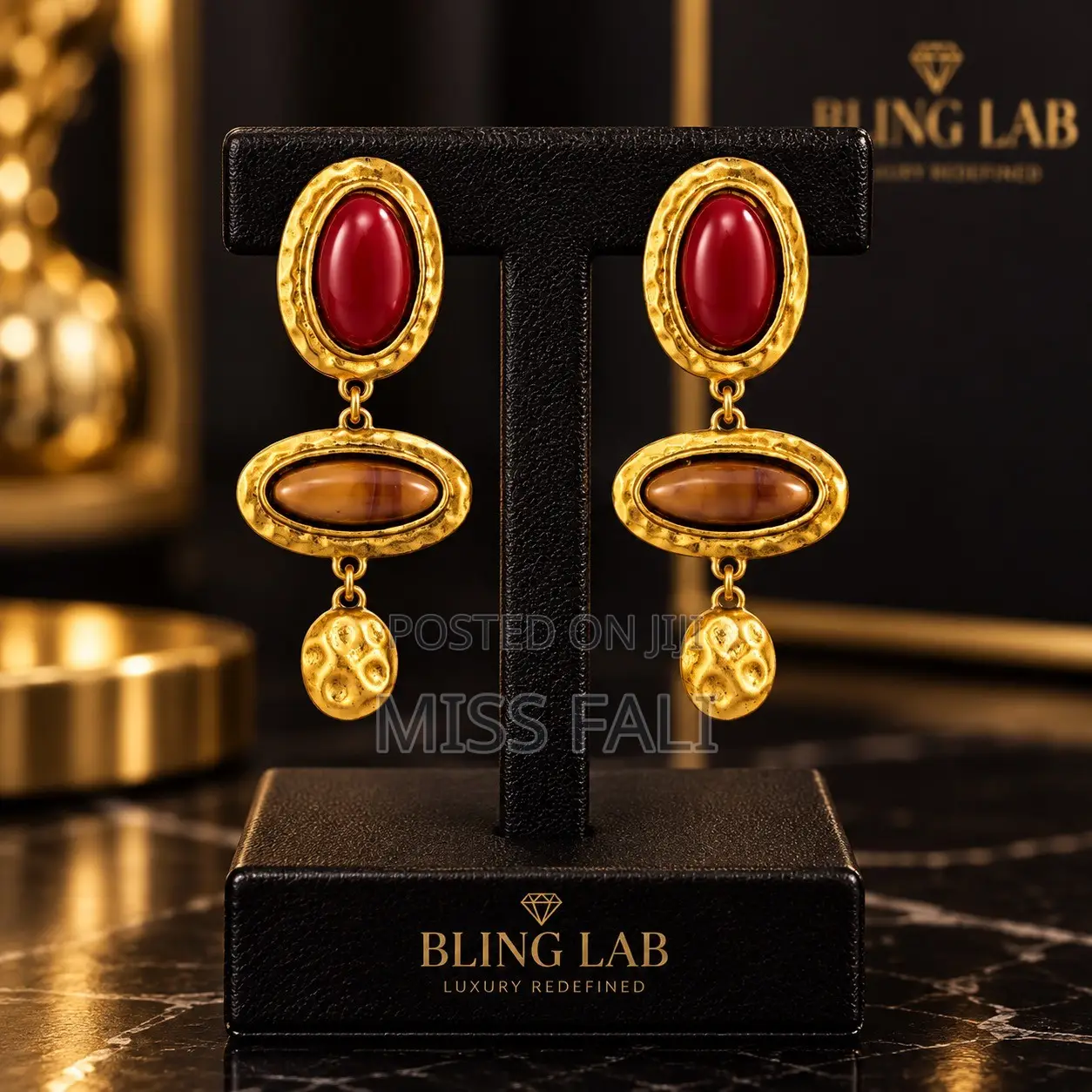 Scarlet Amber Drops
