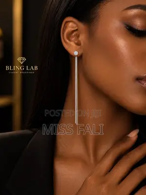Silver Sleek Drop Earrings