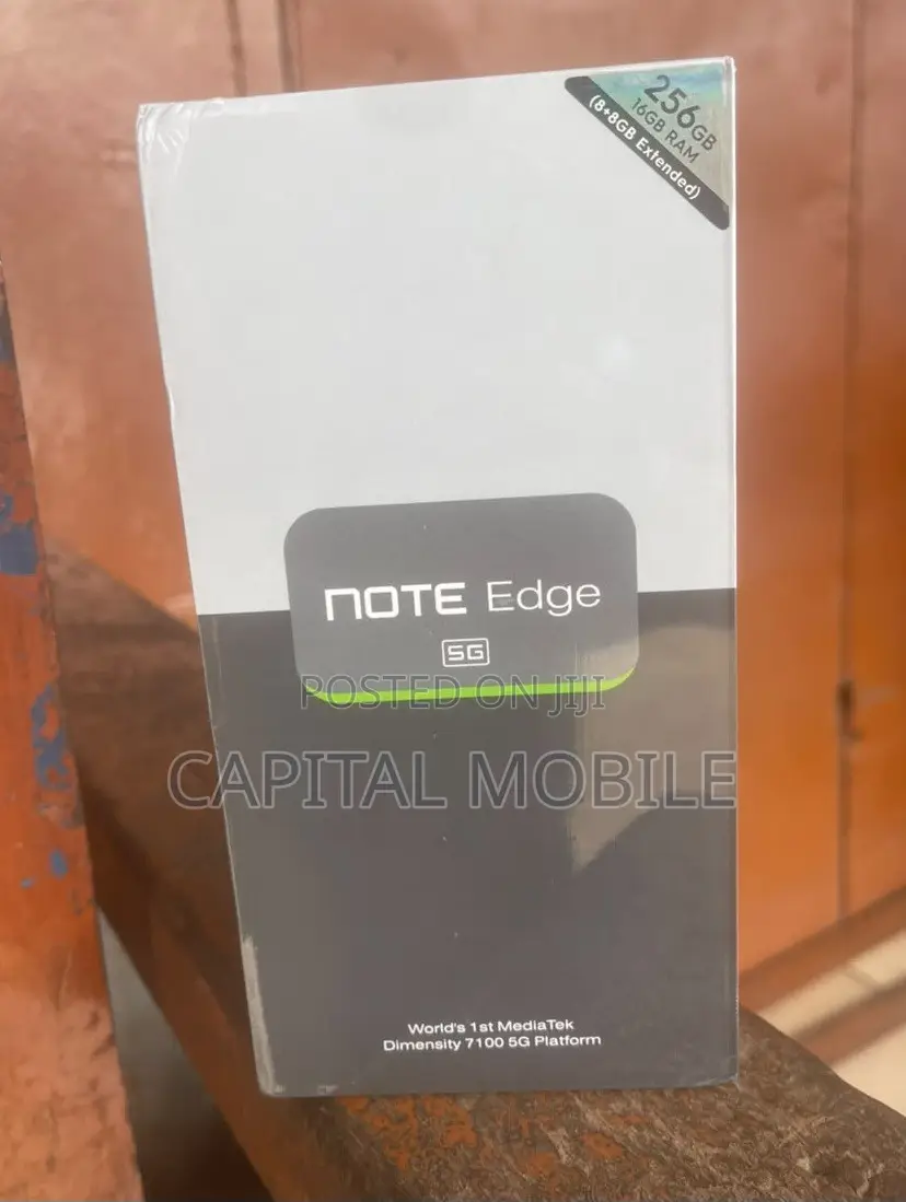 New Infinix Note Edge 256 GB Black