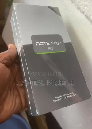 New Infinix Note Edge 256 GB Black