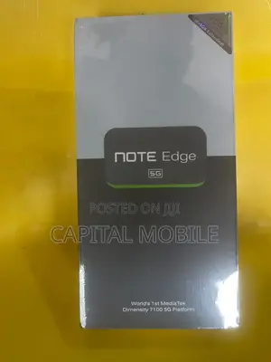 New Infinix Note Edge 256 GB Black
