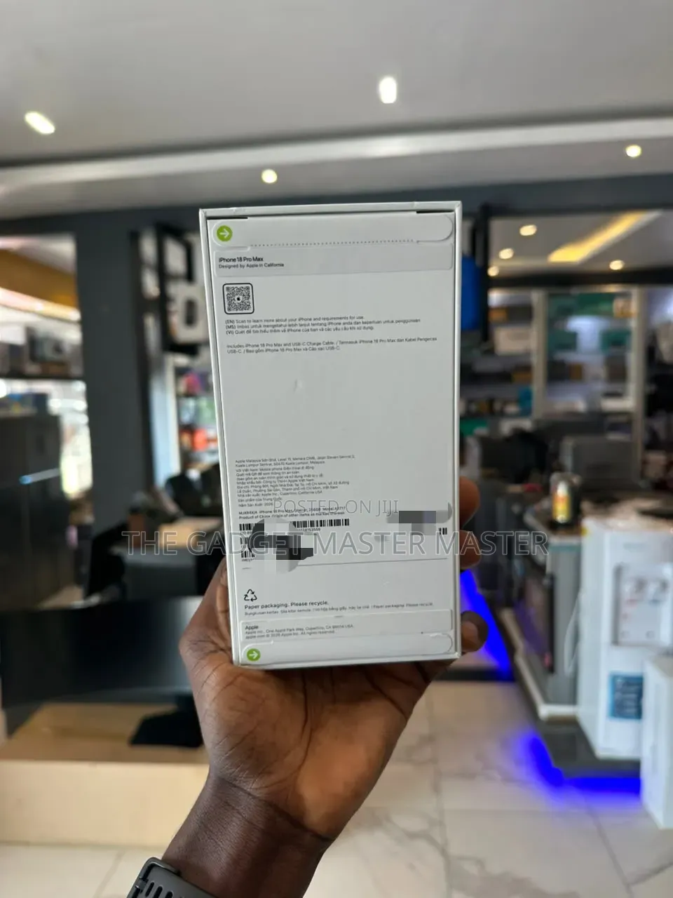 New Apple iPhone 18 Pro Max 256 GB Blue
