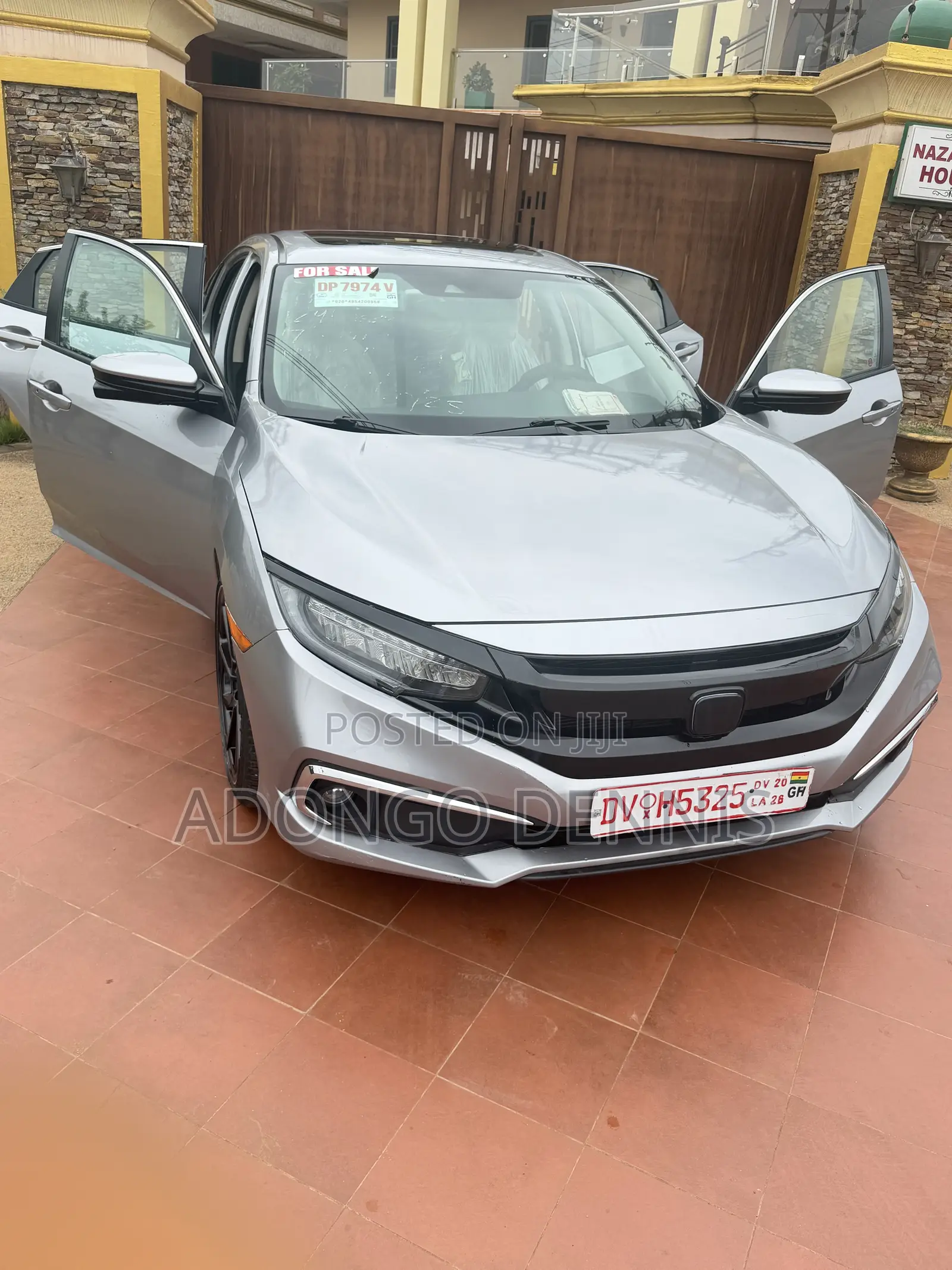 Honda Civic EX Sedan 2018 Silver