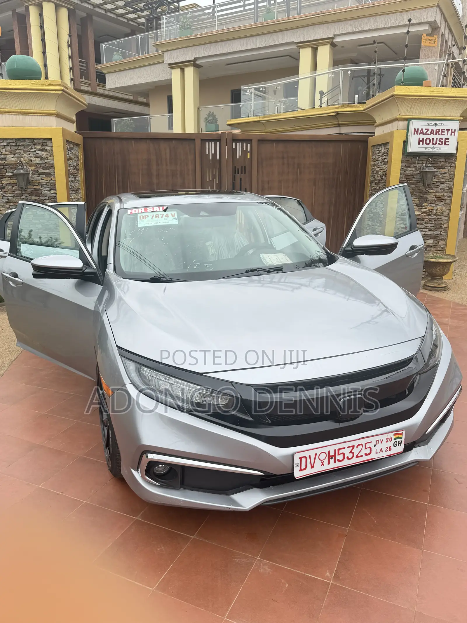 Honda Civic EX Sedan 2018 Silver
