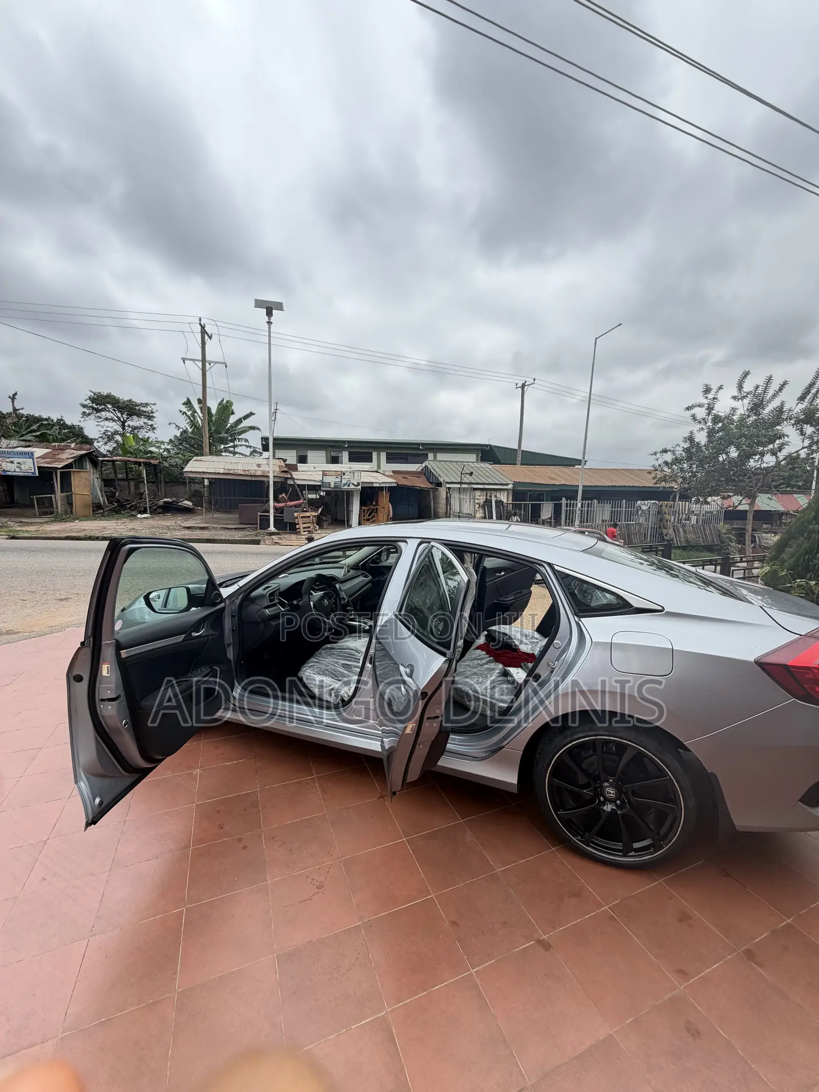 Honda Civic EX Sedan 2018 Silver