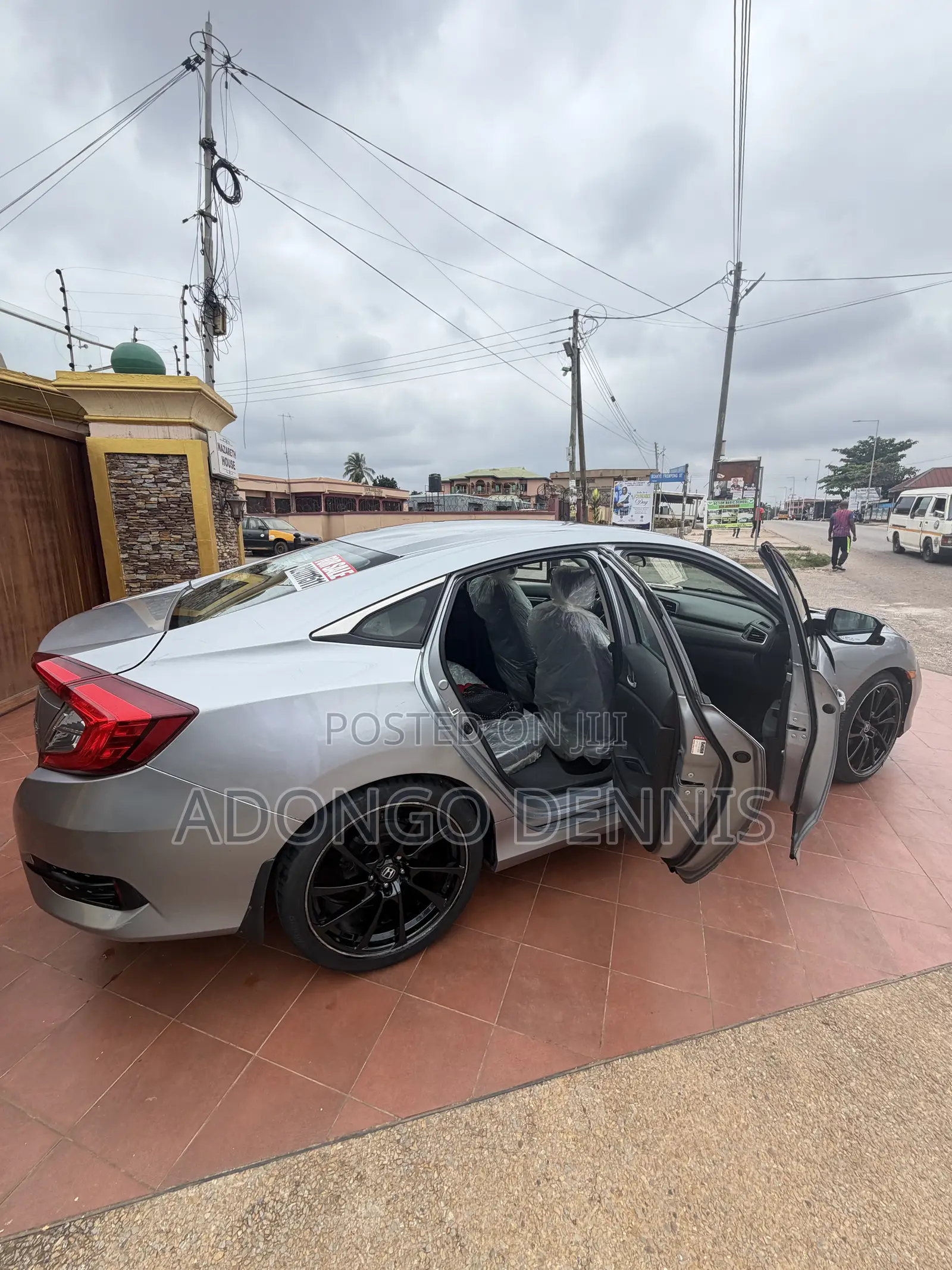 Honda Civic EX Sedan 2018 Silver