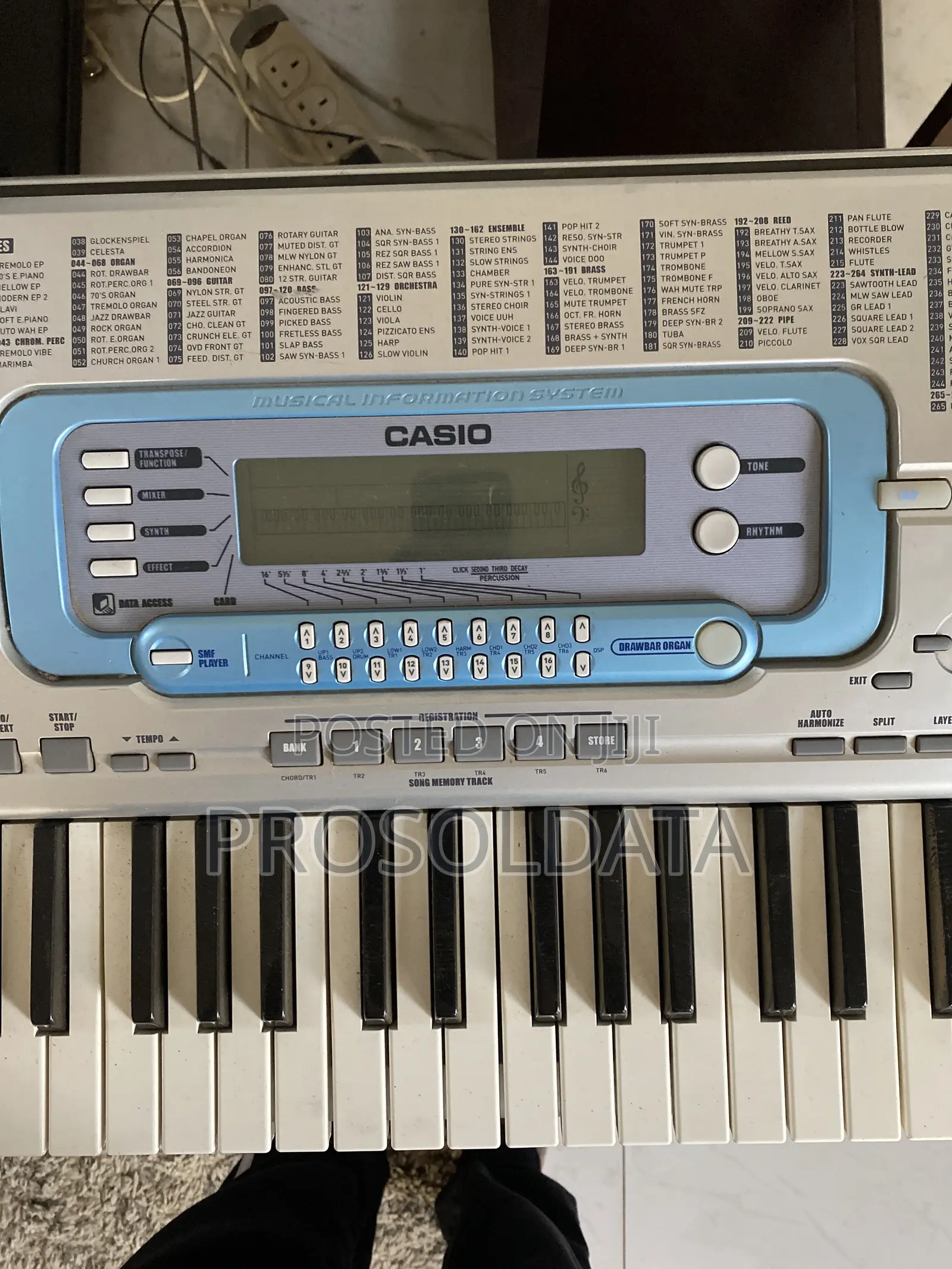 Large Casio Piano