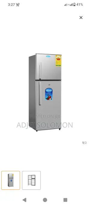 New Not in Box Delron Fridge and Freezer