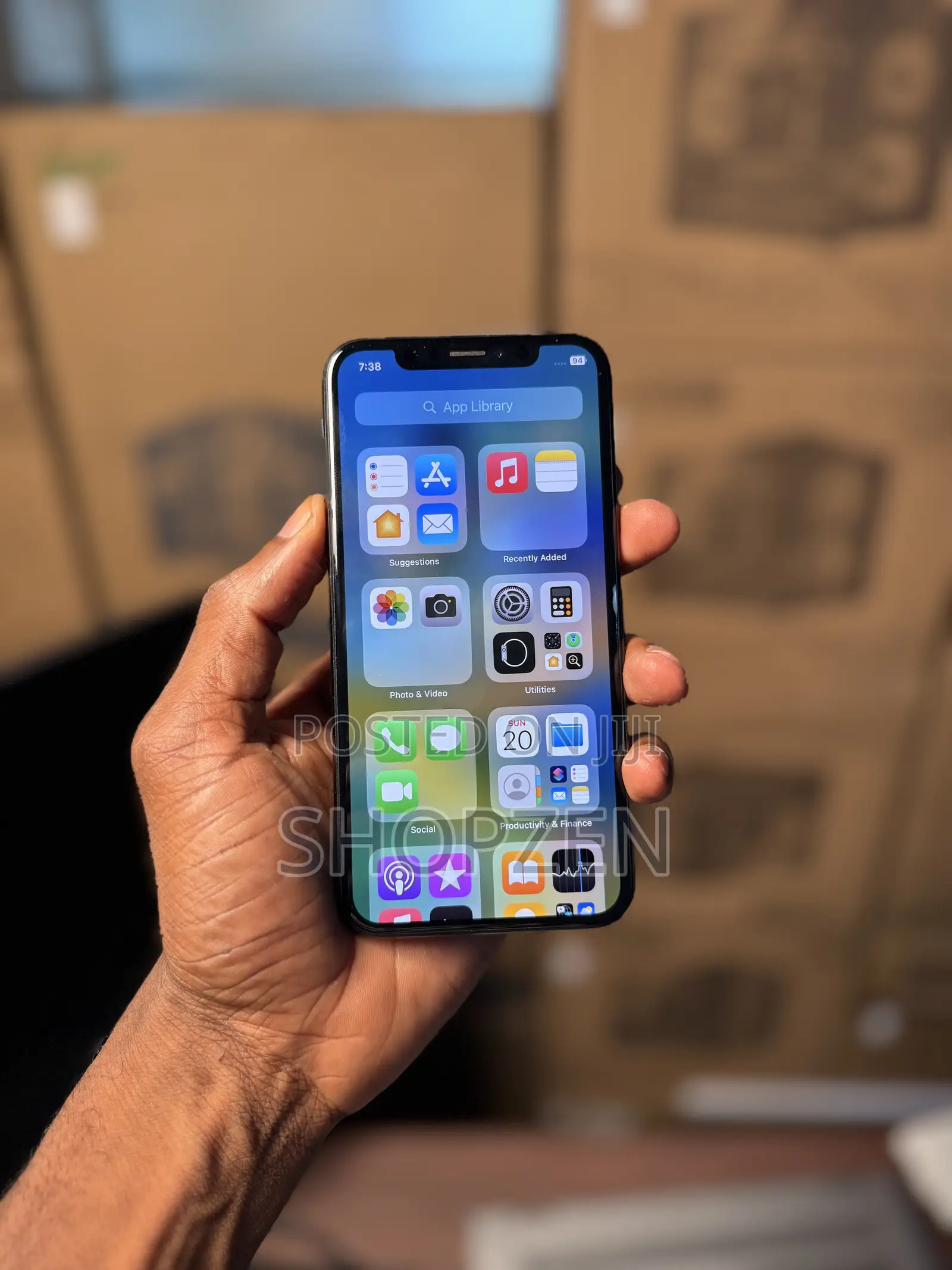 Apple iPhone X 256 GB Black
